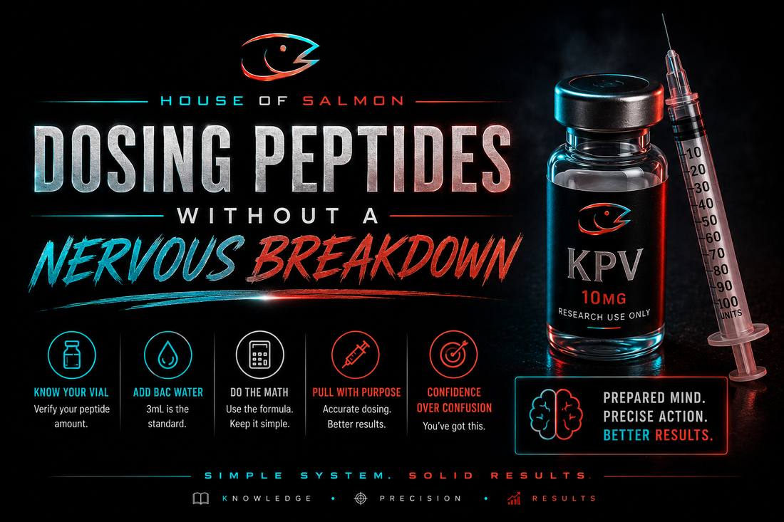 Dosing Peptides Without Having a Nervous Breakdown